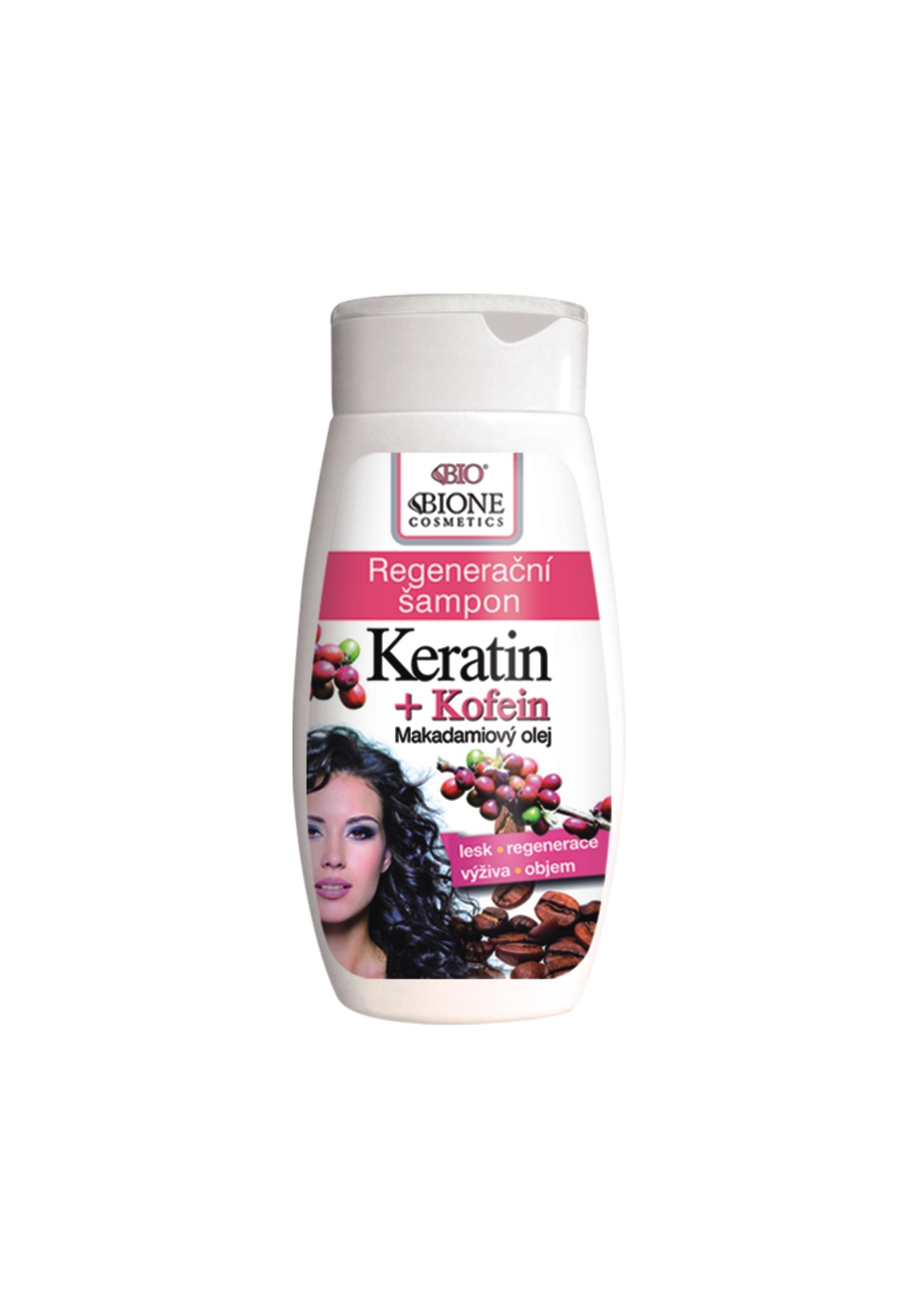 BIO Keratín + Kofeín Regeneračný šampón 250ml