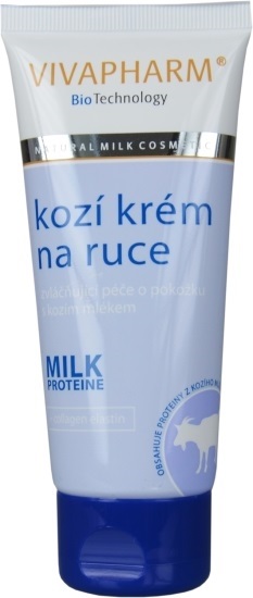 VIVAPHARM Kozí krém na ruky v tube