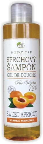 BODY TIP Sprchový šampón Sweet apricot - Sladká marhuľa