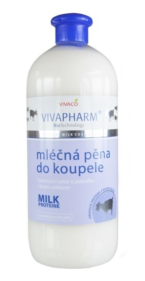 VIVAPHARM Kozia mliečna pena do kúpeľa 1000ml