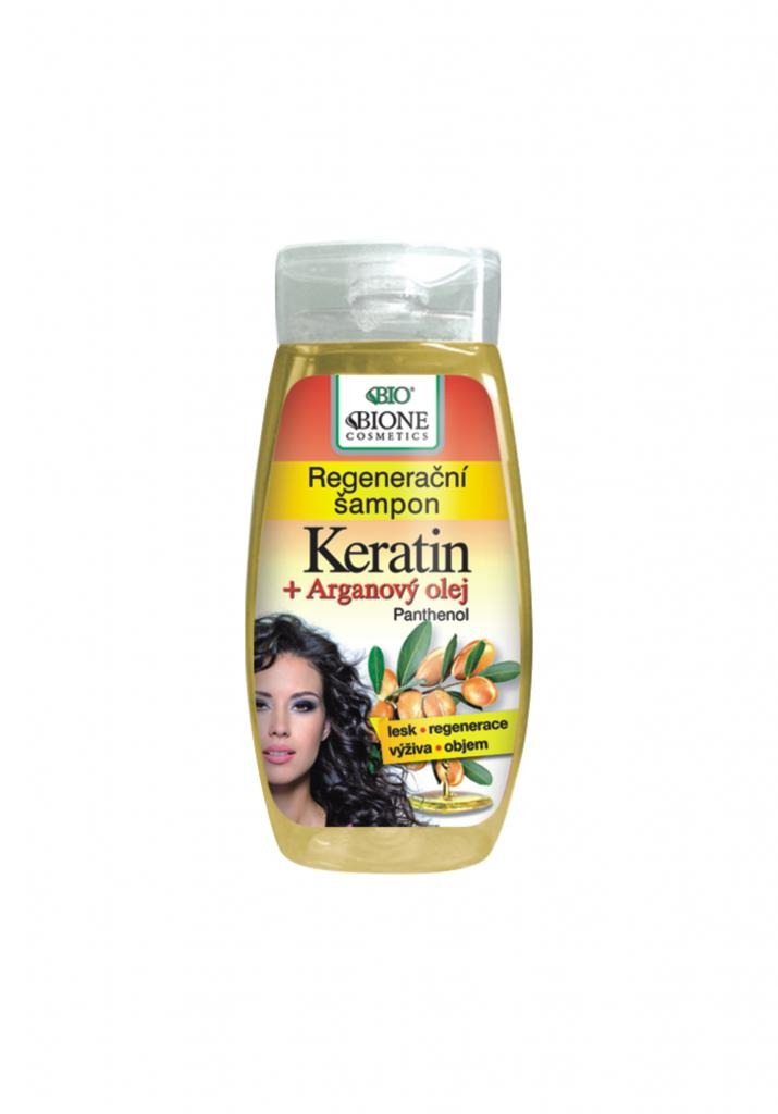 BIO Keratin + argánový olej Regeneračný šampón