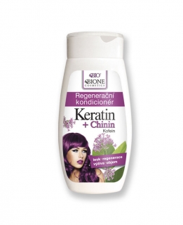 BC BIO Keratin +Chinin Kofeín Regeneračný kondicioner 260ml