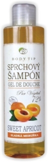 BODY TIP Sprchový šampón Sweet apricot - Sladká marhuľa