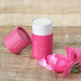 Ružová alej - prírodný deodorant