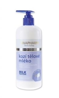 VIVAPHARM Kozie hydratačné telové mlieko