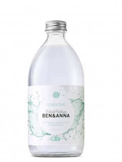 Prírodná ústna voda BEN&ANNA v skle, 500ml – Sensitive