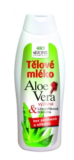 BIO Aloe Vera Telové výživné mlieko 500ml